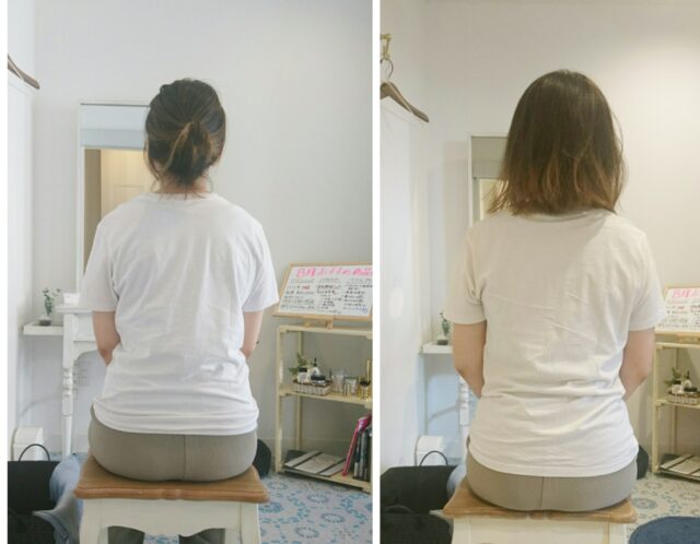 頭皮リリースで変化